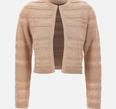 Cardigan traforato CA6237MA06S A4389 LIU-JO 