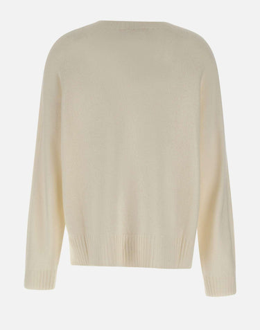 Maglia in misto lana con intarsi MF5444MS76L 10701 LIU-JO 