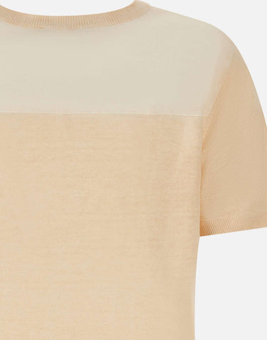 Blusa lino e viscosa RP1NT029 1003 KAOS 