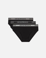Set tre pack slip in cotone stretch EM000258 AF20669MC061 EMPORIO ARMANI 