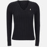 Maglia in cotone a trecce 211971870 002 POLO RALPH LAUREN 