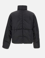 "Twill Puffer Jacket" M6092 TCBJ425BLACK PURPLE BRAND 