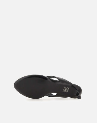 Mules in pelle con tacco kitten 116099 100 ROTATE BIRGER CHRISTENSEN 
