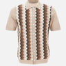 Camicia in maglia jacquard chevron 43194 20747010 GRAN SASSO 
