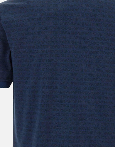 Polo  in jersey di cotone EM000788 AF12916FB224 EMPORIO ARMANI 