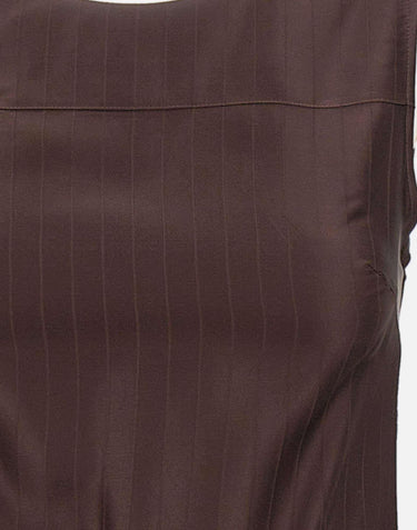 Top drappeggiato "Fonda" FONDA DKBROWN LOULOU DE SAISON 