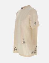 T-shirt con ricami M1R919TVP5661 04 PAUL SMITH 