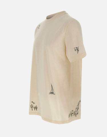 T-shirt con ricami M1R919TVP5661 04 PAUL SMITH 