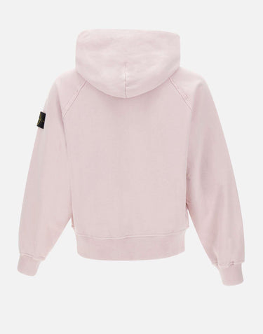 Felpa "Brushed Organic Cotton Fleece" 6100023S0A20 V0080 STONE ISLAND 