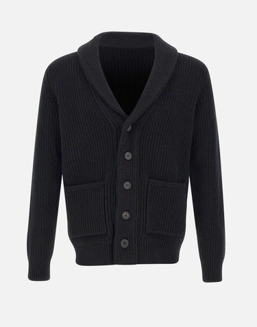 Cardigan in lana e cashmere CS3MLT WC5P990 FILIPPO DE LAURENTIIS 