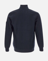 "Merino Wool Felted Polo Collar" 19CMKN199A 110468A888 C.P. COMPANY 