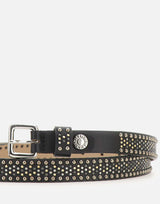 Cintura in pelle con borchie CNK00975 NANERO GIANNI CHIARINI 