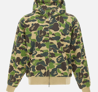 Felpa con cappuccio "ABC Camo Heavy Wash" 001ZPM301308M GREEN BAPE 