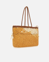 Borsa a spalla "Paloma" BS11312 COMMSTRAWINTNATURALE GIANNI CHIARINI 