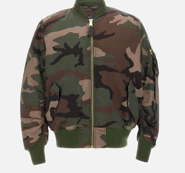 "MA-1 Base Flight Bomber Jacket" 756111C 408 ALPHA INDUSTRIES ULTRAVIOLET 
