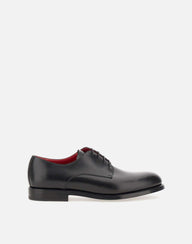 Stringate "Derby" in pelle di vitello 242U0091 NERO BARRETT 