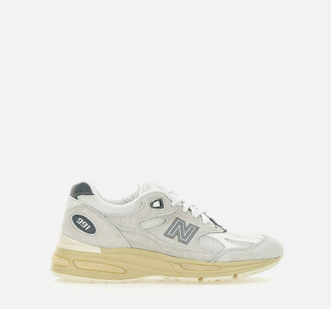 Sneakers "Made in uk u991v2" U991OW2 WHITE NEW BALANCE 