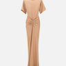 Abito lungo "Iris" T190177A TNP229BLUSH THE ANDAMANE 