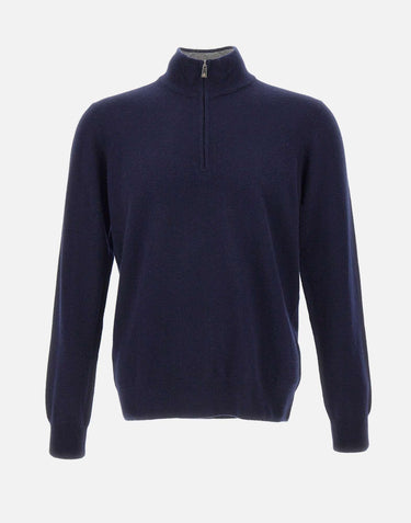 Maglia lana e cashmere DC918038 NAVY DELLA CIANA CASHMERE 
