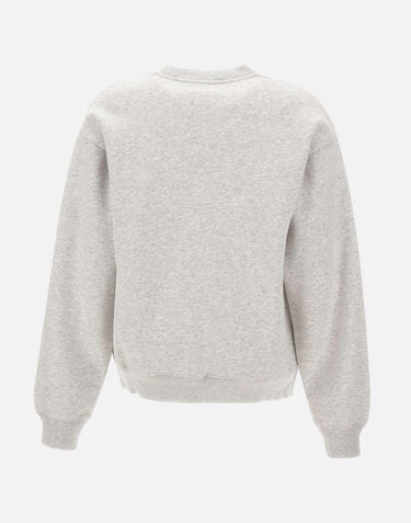 Felpa "Beverly Script Crewneck" ST09876257GY03 GRAY SPORTY & RICH 