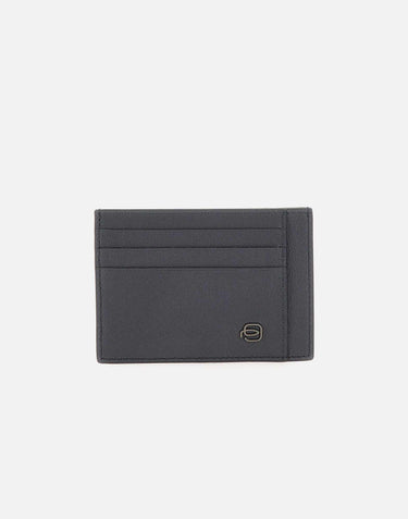 Portacarte in pelle PP2762B3R BLU4 PIQUADRO 