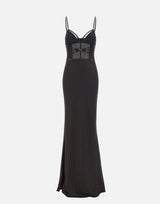 Abito Red Carpet in raso con elastici ABR5362E2 110 ELISABETTA FRANCHI 