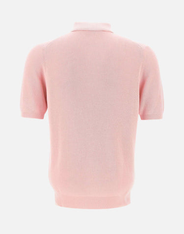 Polo in crepe di cotone PL1MC CR14P320 FILIPPO DE LAURENTIIS 