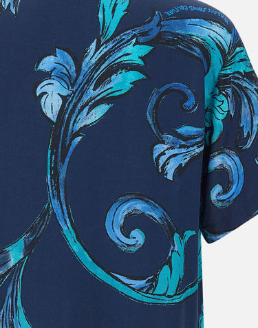 Camicia in viscosa 78GAL2B0 NS632283 VERSACE JEANS COUTURE 