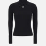 Maglia "Reedition Rib Knit" PERMPU022FI0001 BLACK COURREGES 