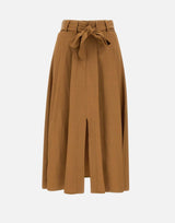 Gonna in lino e viscosa<BR/> RP1CO037 6012 KAOS 