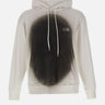 Felpa con stampa spray SH0GU0039 M25013101 MM6 MAISON MARGIELA 