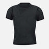 "Signature contrast t-shirt" 125JTS017JS0069 9999 COURREGES 
