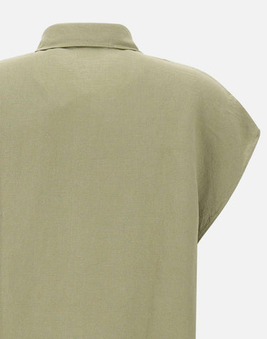 Camicia in lino S35222 84 SUN68 