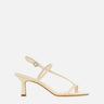 Sandali "Elise" HSASTS65CI0121 CREAMY AEYDE 