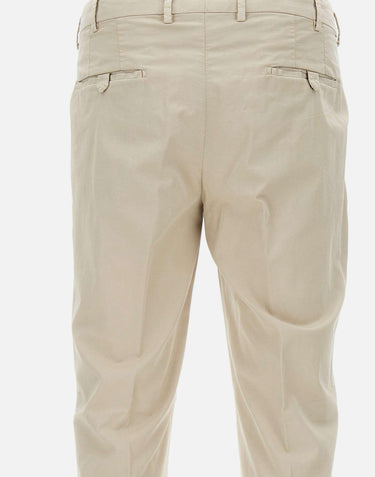 Pantaloni "DVR33 " in cotone e seta DVR33R022 TC538 DEVORE' 