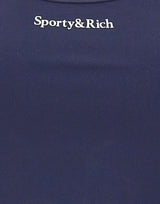 Canotta sportiva con logo Serif TO02366300BL106 DKNAVY SPORTY & RICH