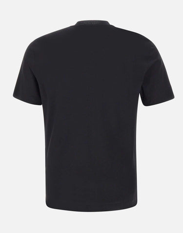 T-shirt in lino DK17130 NERO DIKTAT 