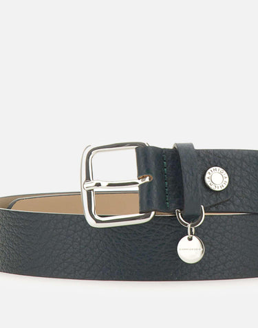 Cintura in pelle con charm CNK00964 RNGVELVETGREEN GIANNI CHIARINI 