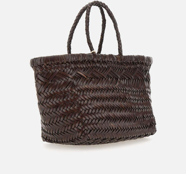 Borsa "triple jump small" in pelle<BR/> 8811 DKBROWN DRAGON DIFFUSION 