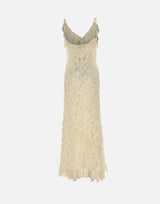 Abito "Floral Embroidery" RRS16667 CREAM NISSA 