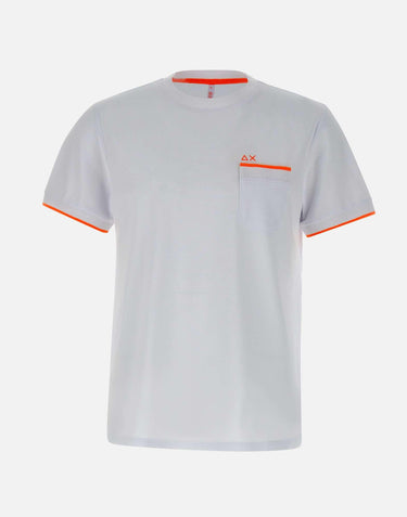 "Small stripes fluo t-shirt" T35124 01 SUN68 