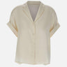 Camicia in seta a maniche corte M80CAMM30 TSE0I00100 ELEVENTY 