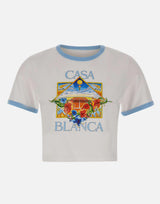 T-shirt "Tennis Landscape" WSS26JTS010 03 CASABLANCA 