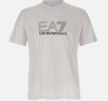 T-shirt "Visibility" in jersey di cotone 7M001307 AF10375U0002 EA7 