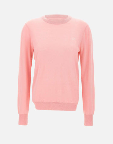 Maglia in lana e cotone K44201 51 SUN68 
