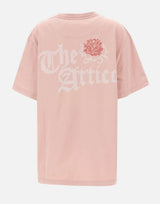 T-Shirt con spacco sagomato 260WCT00350 JJJ025PC093 THE ATTICO 
