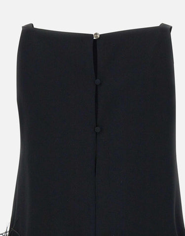 Top con piume CA5318T3970 22222 LIU-JO 