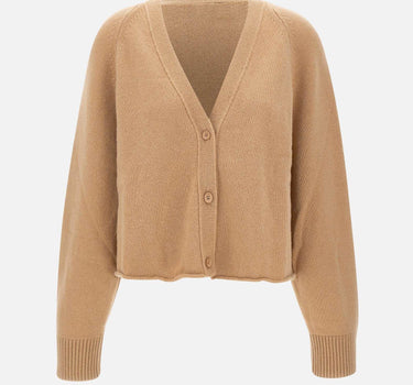 Cardigan cropped in misto lana e cashmere F5LAWOCA369 178 LANEUS 