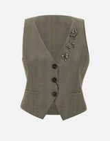 Gilet con cristalli "Cantico" 2523156031200 002 MARELLA 