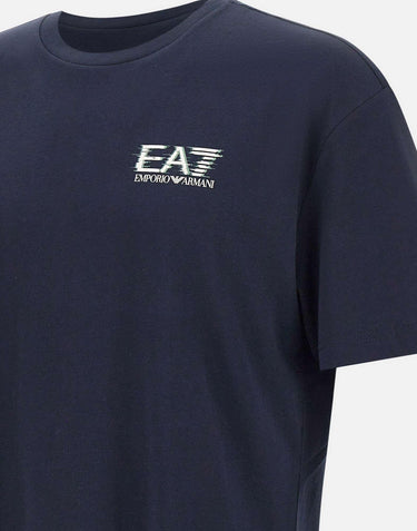 T-shirt "Visibility" in jersey di cotone 7M001327 AF17789UB102 EA7 